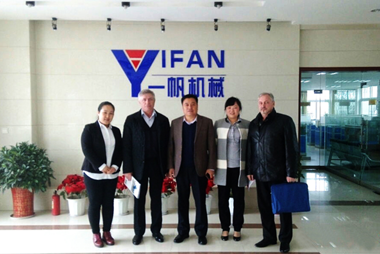 俄羅斯客戶到訪一帆機(jī)械 俄羅斯客戶到訪一帆機(jī)械